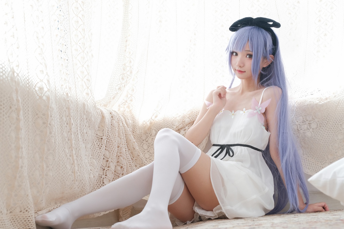 图片[4]-花柒Hana 超可爱妹子 6套Cos写真作品合集独角兽清凉阅读时光-COS世界