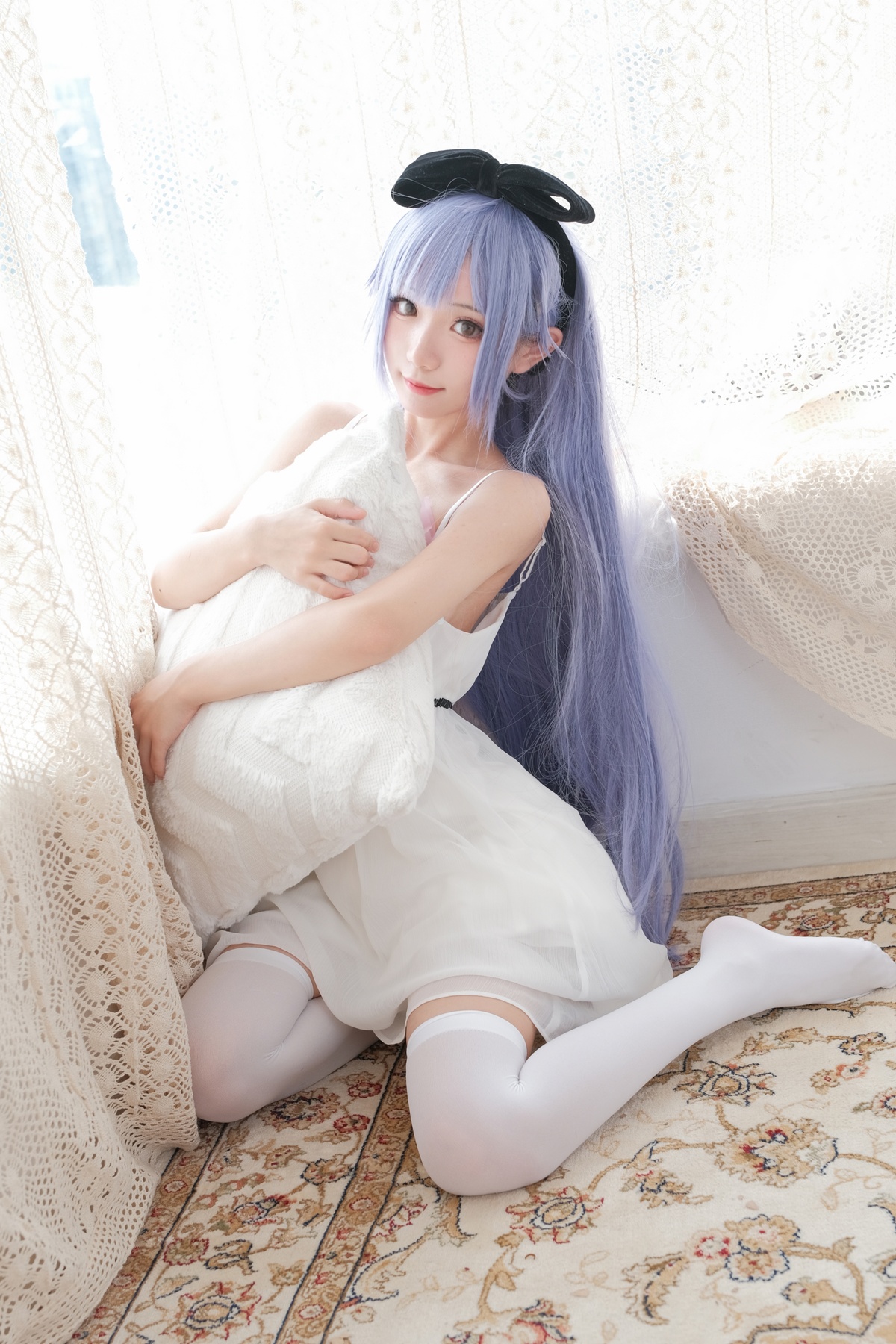 图片[5]-花柒Hana 超可爱妹子 6套Cos写真作品合集独角兽清凉阅读时光-COS世界