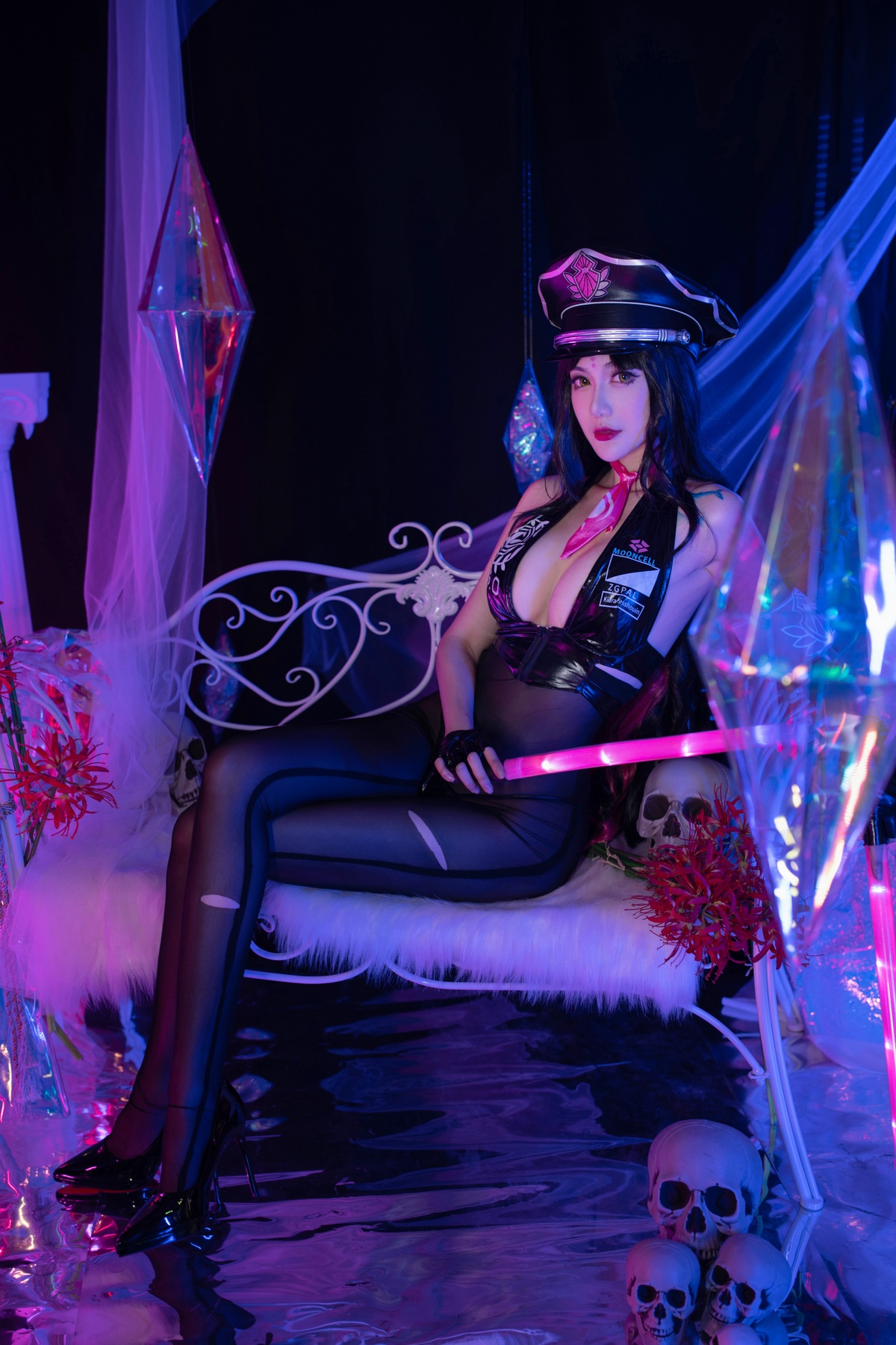 图片[4]-【cosplay】一米八的大梨子-杀生院祈荒cosplay演绎完美身材-COS世界