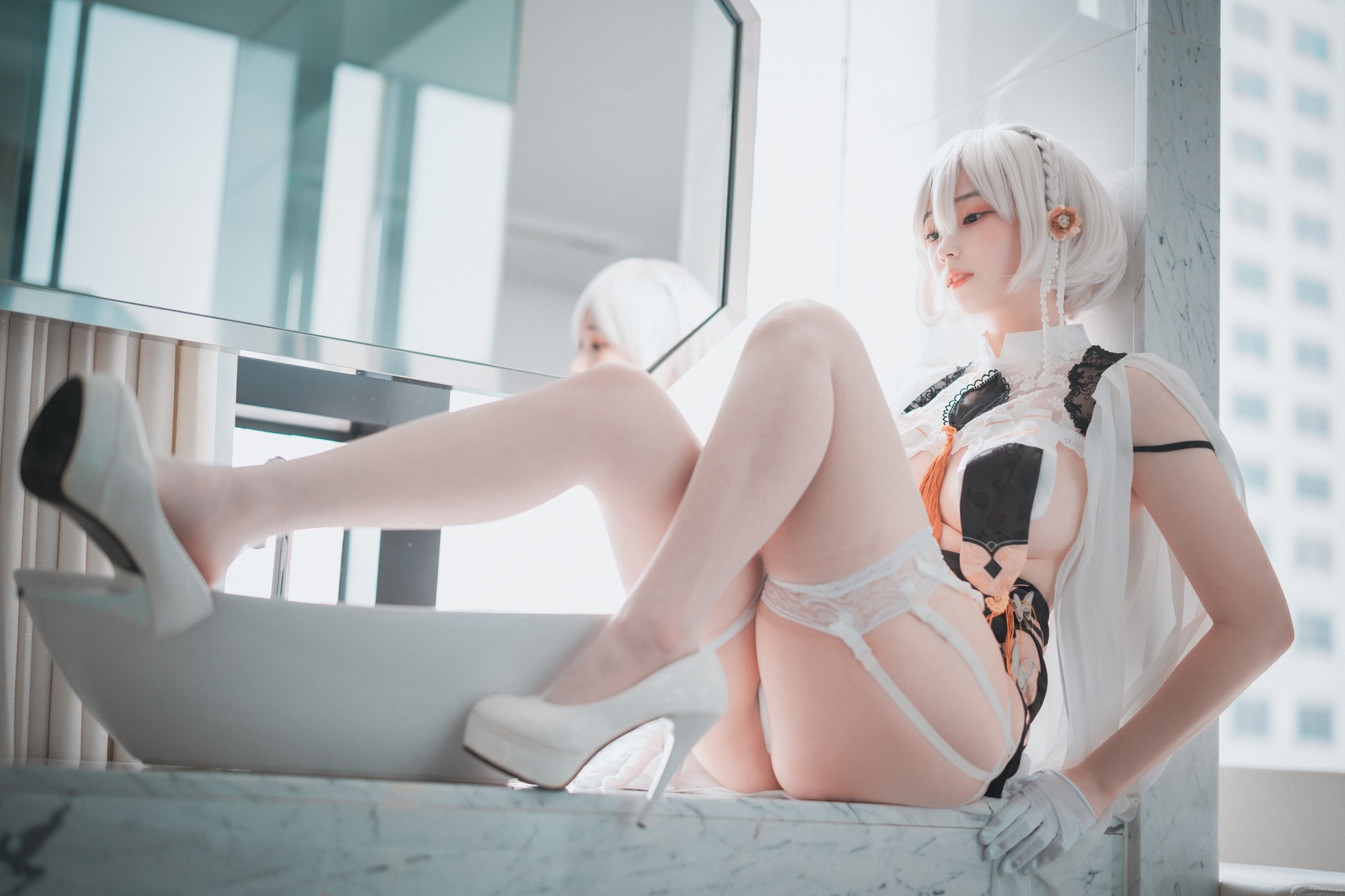 图片[4]-南韩小可爱bambi@BamBi밤비 –  Azur Lane HMS Sirius-COS世界