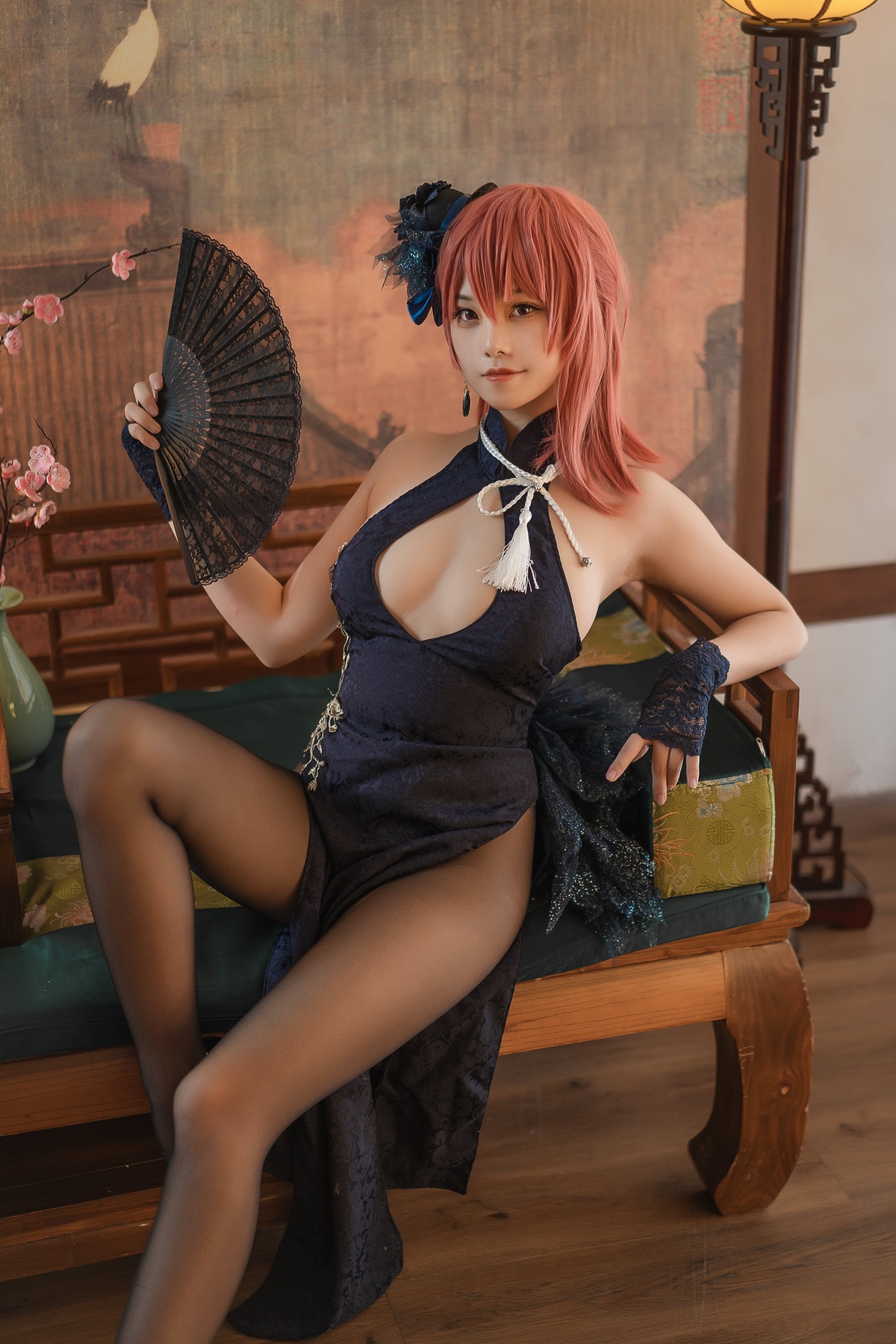 「二次元cosplay精选」蜜汁猫裘 – 黑太子 黑亲王-COS世界