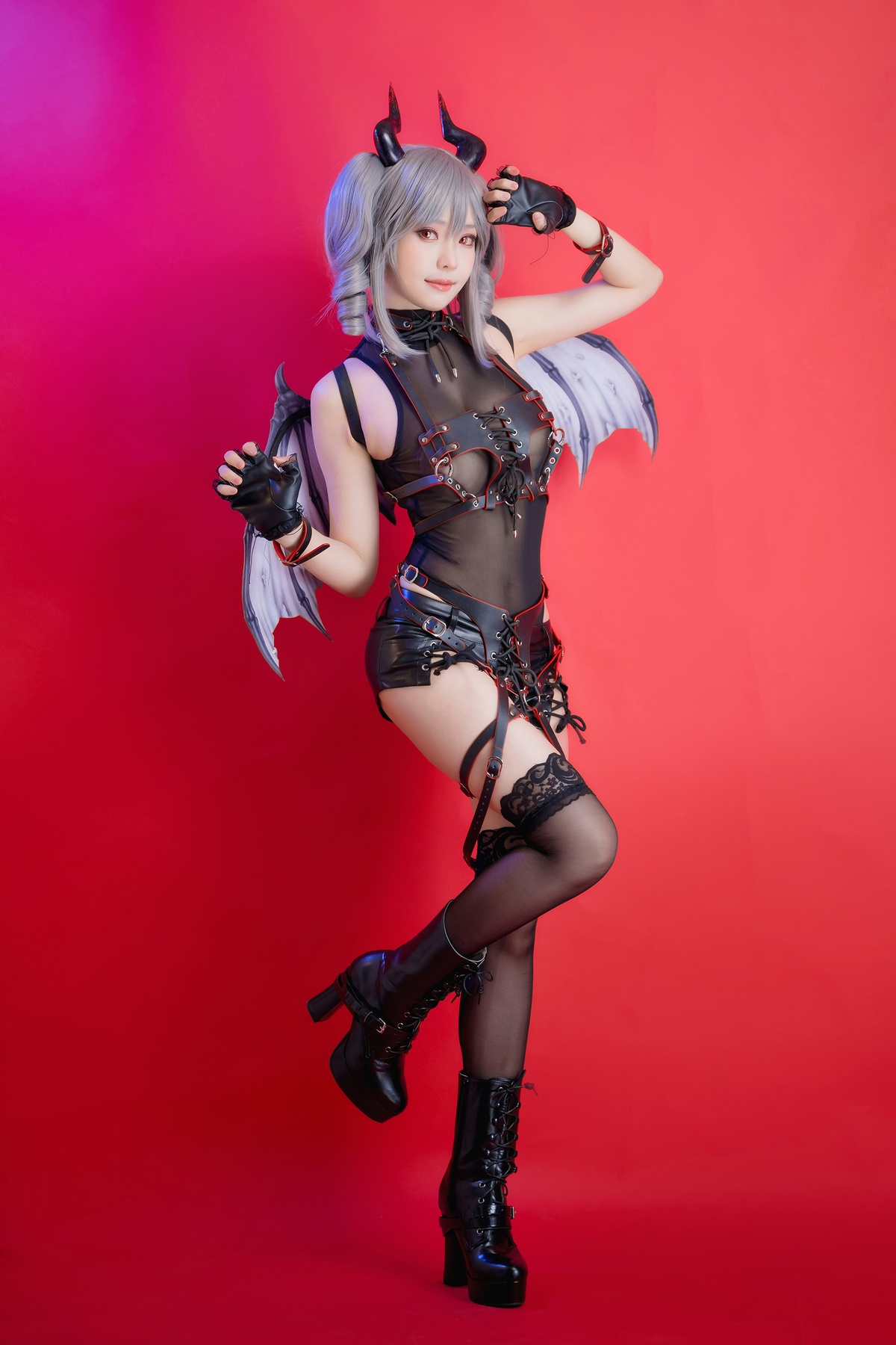 图片[2]-ElyEE子 – NO.74【AKA】Original Devil 原創惡魔-COS世界