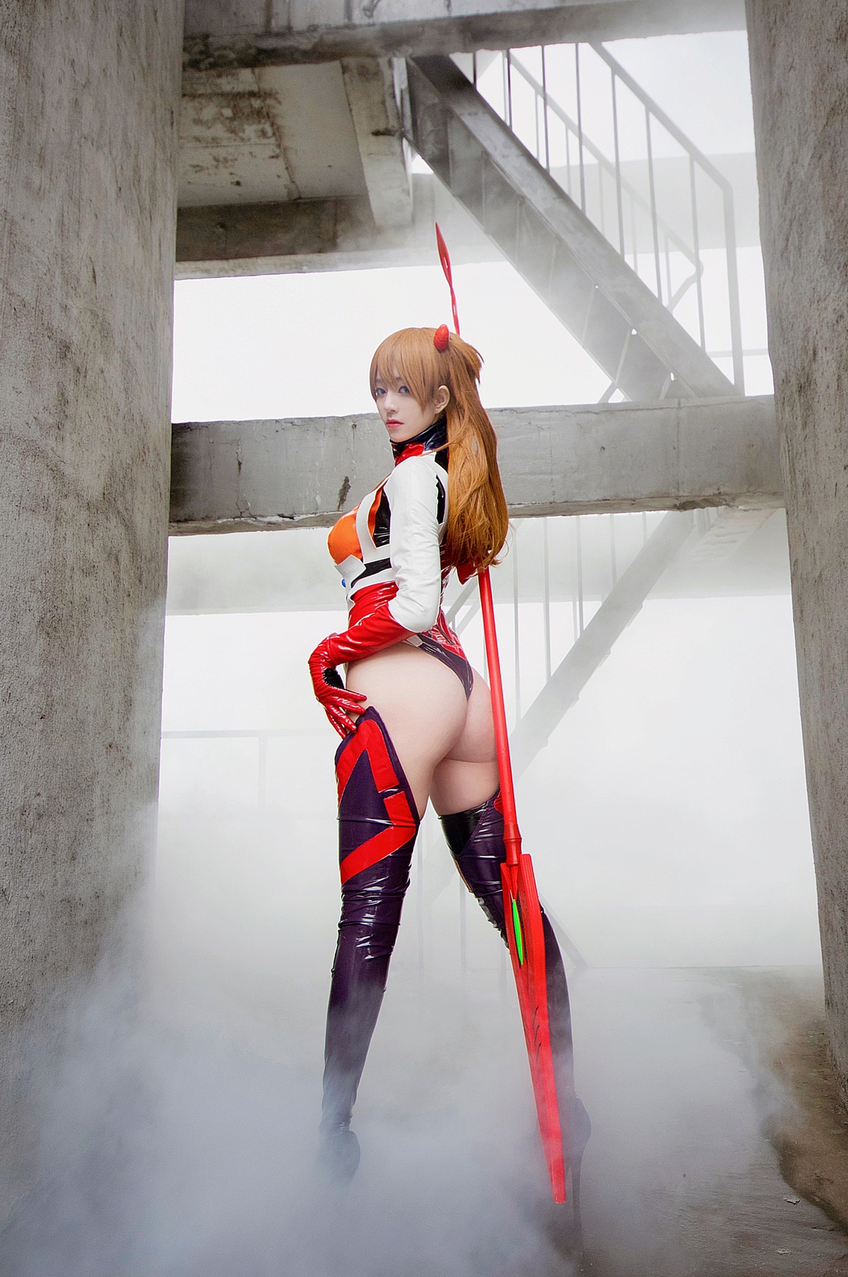 图片[2]-「2021妹子图合集」KETTOE – asuka battle suit-COS世界