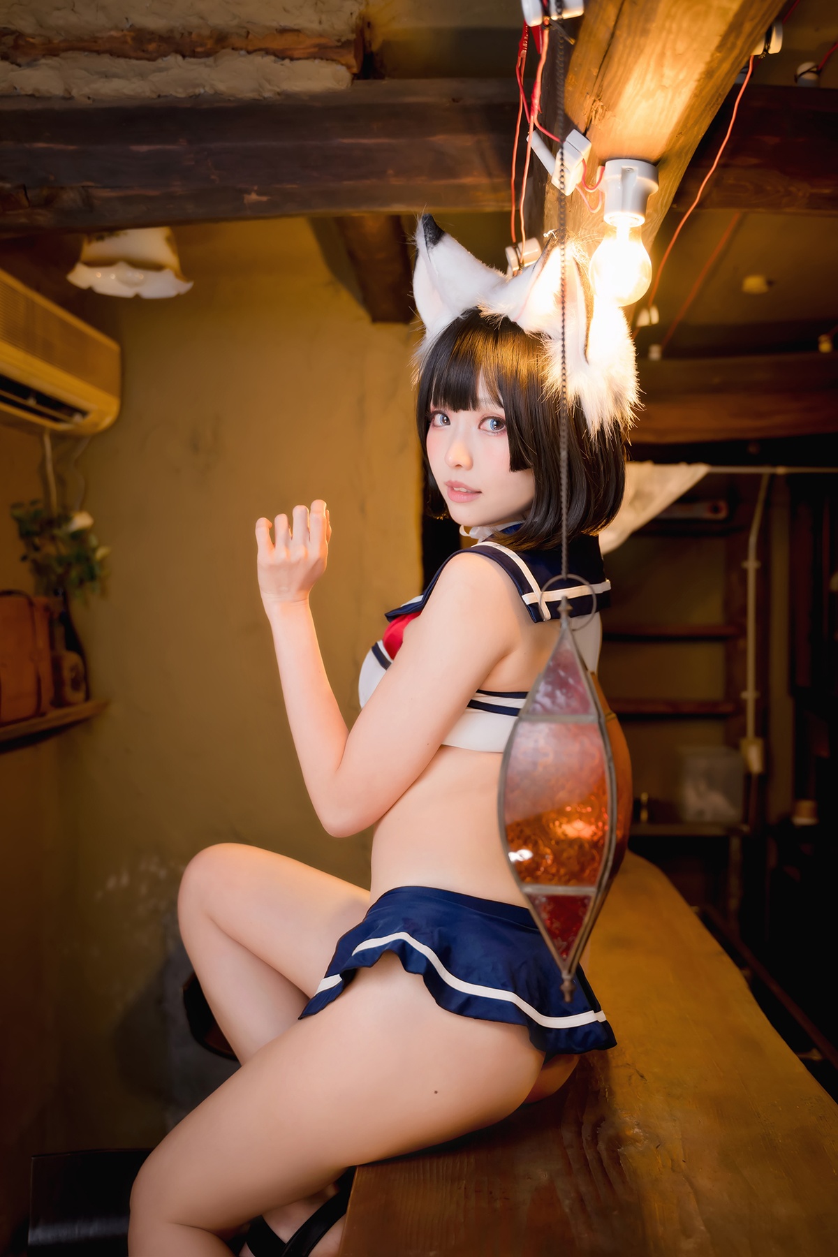 图片[4]-「2021妹子图合集」ElyEE子 – NO.79 Kemomimi Izakaya 獸耳居酒屋-COS世界