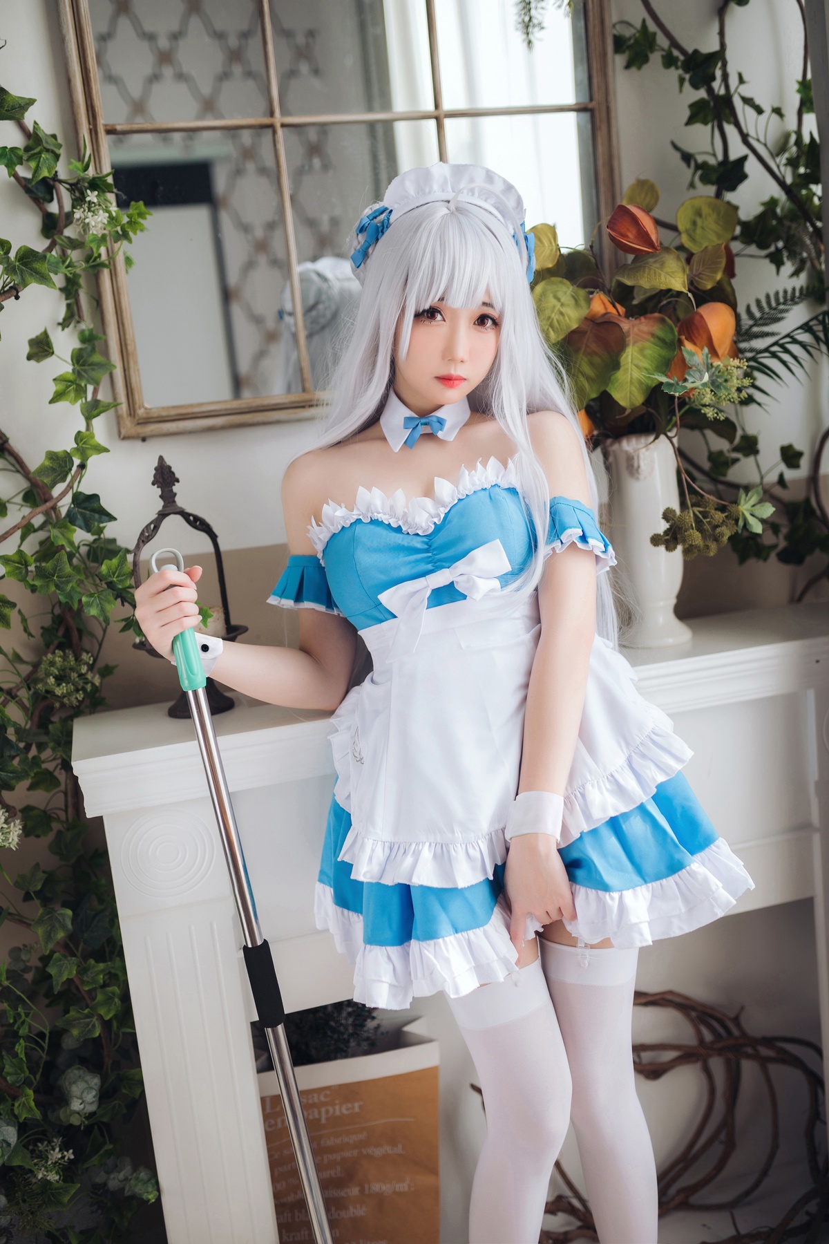 微博Coser@焖焖碳 – NO.03 小天鹅女仆-COS世界