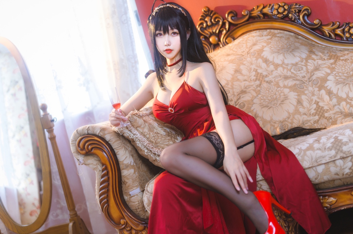 图片[2]-「微博红人」Momoko葵葵 – NO.24 -真爱 大凤本子-礼服-COS世界