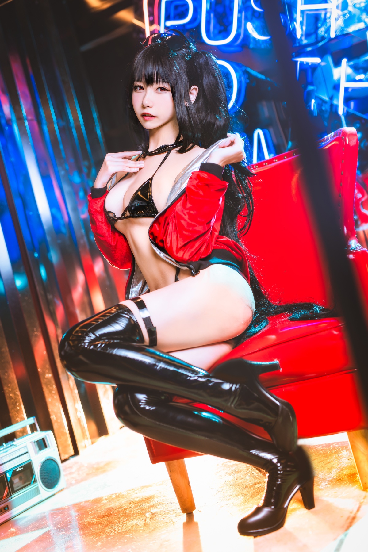 图片[5]-「微博红人」Momoko葵葵 – NO.24 -真爱 大凤本子-赛车-COS世界