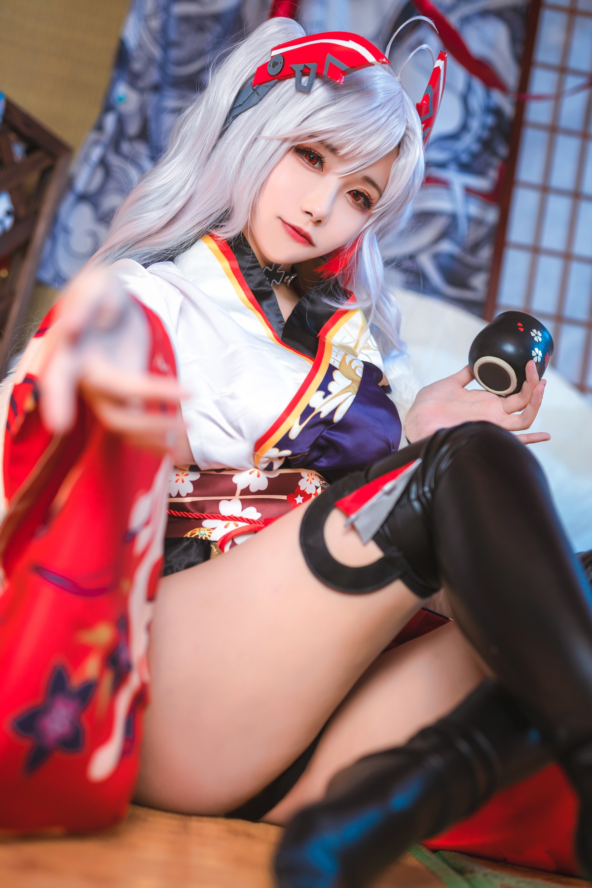 图片[3]-「微博红人」Momoko葵葵 – NO.19 欧根亲王 COS本子-和服-COS世界