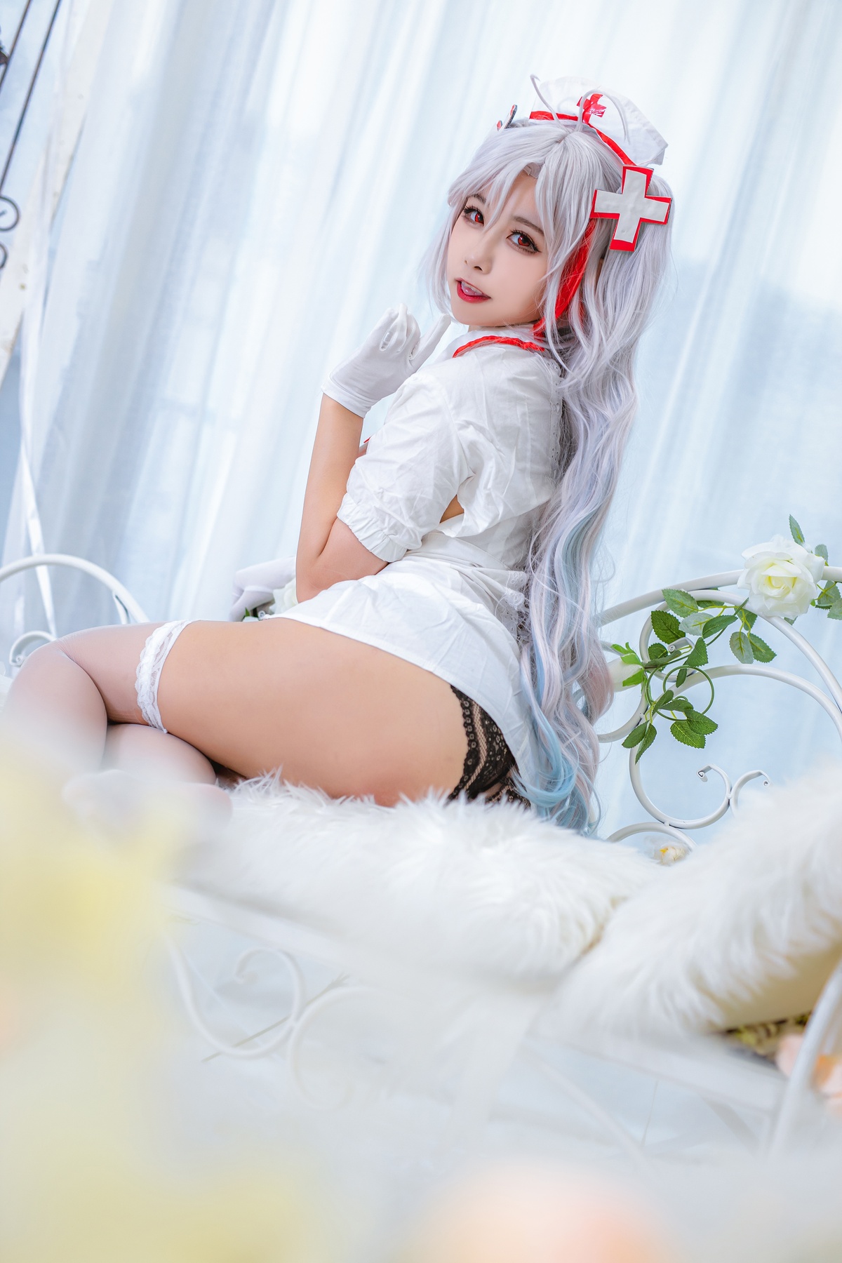 图片[5]-「微博红人」Momoko葵葵 – NO.19 欧根亲王 COS本子-护士-COS世界