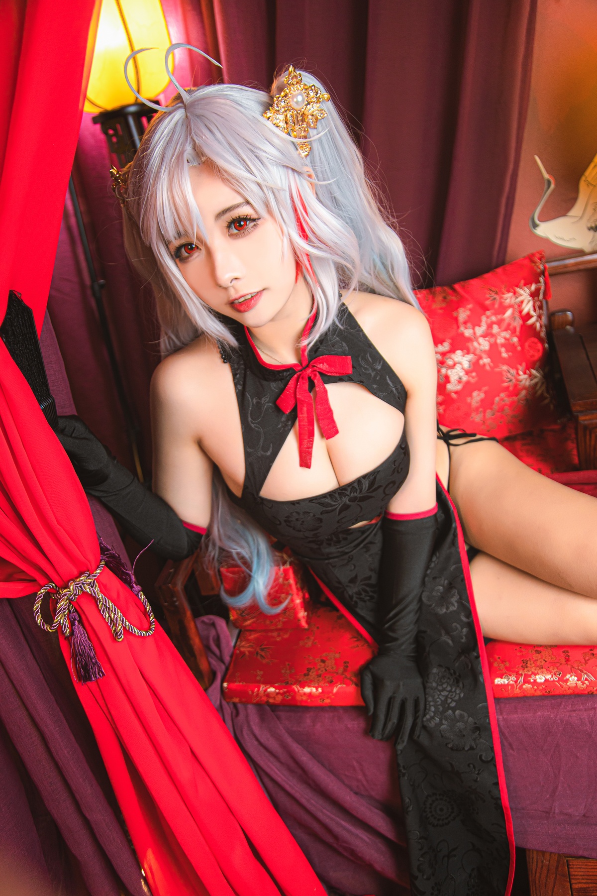 图片[4]-「微博红人」Momoko葵葵 – NO.19 欧根亲王 COS本子-旗袍-COS世界