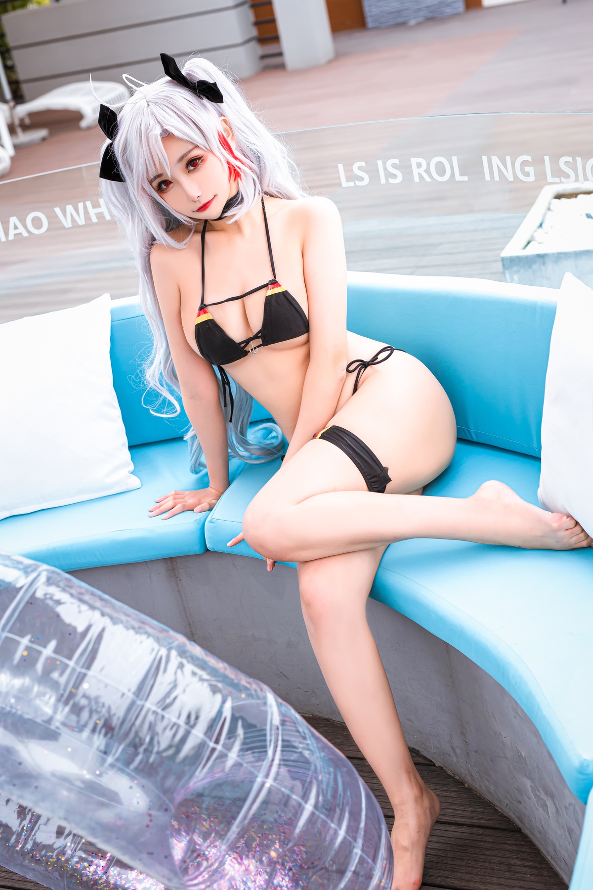 图片[2]-「微博红人」Momoko葵葵 – NO.19 欧根亲王 COS本子-水着-COS世界