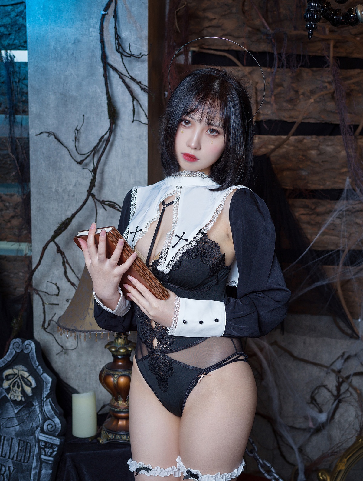 「微博红人」念雪ww NO.001 修女-COS世界