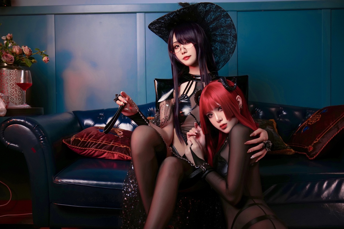 图片[3]-微博Coser@晓美嫣×羊大真人《魔女集会》-COS世界