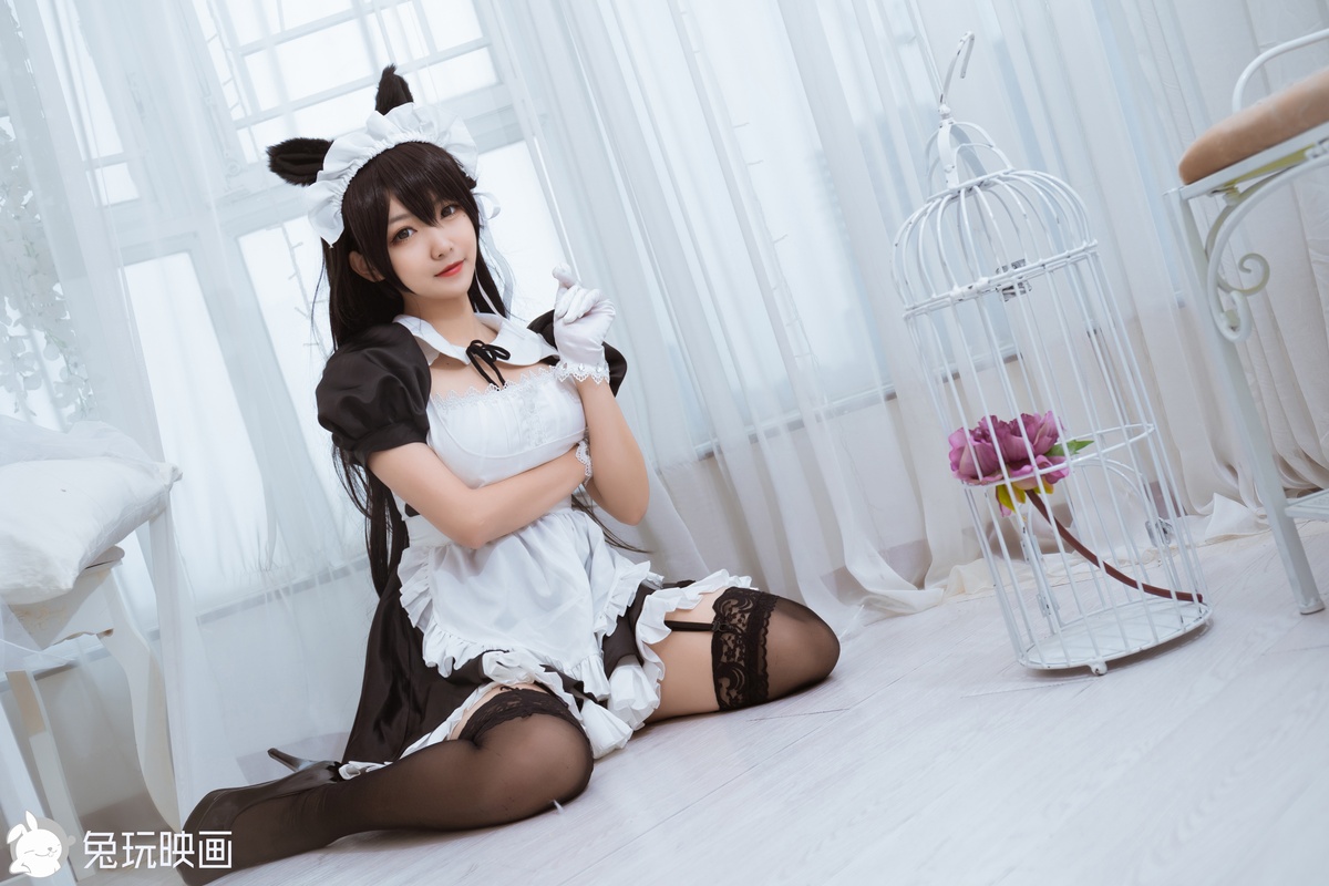 图片[3]-「微博红人」lovely呆玄 – NO.08 兽耳女仆-COS世界
