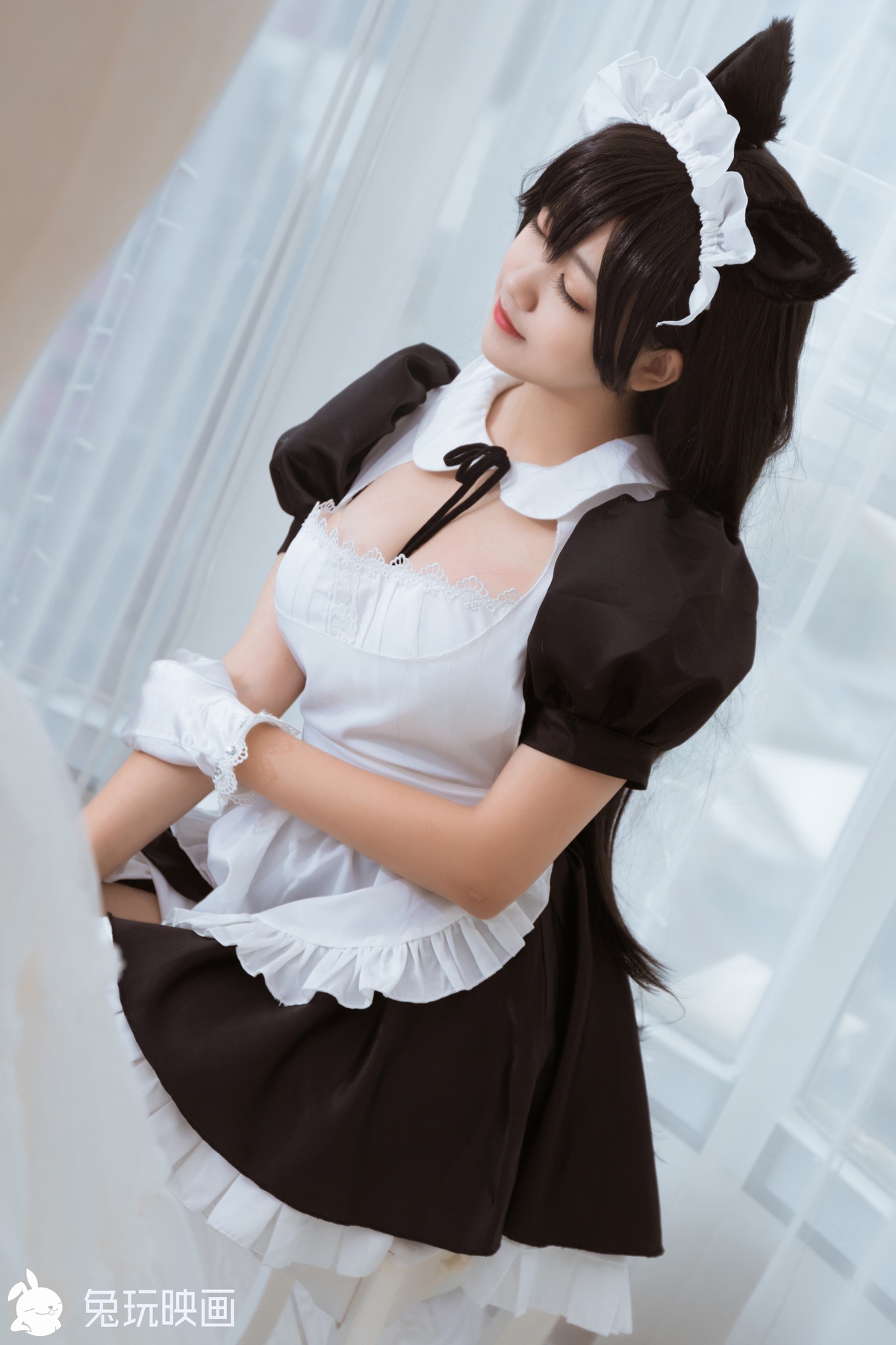 图片[5]-「微博红人」lovely呆玄 – NO.08 兽耳女仆-COS世界