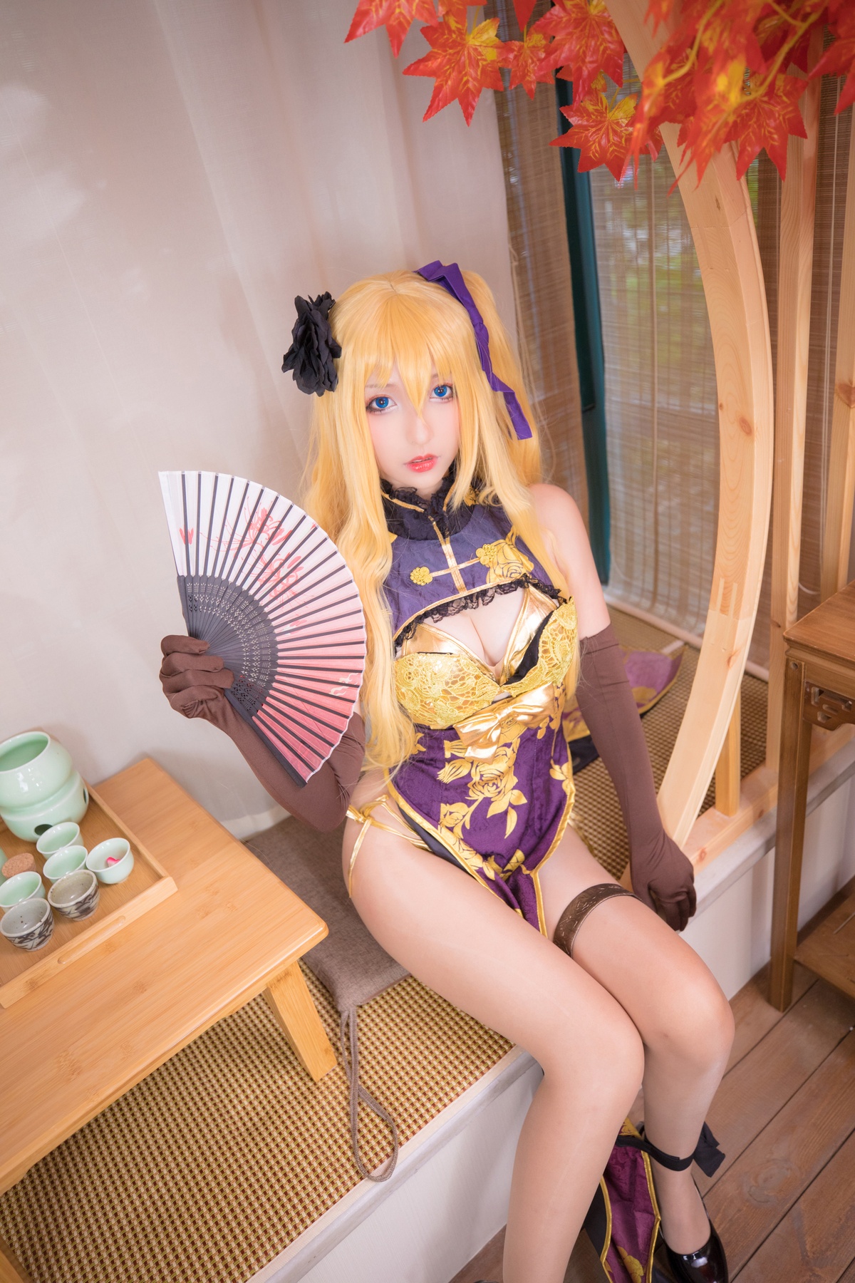 图片[2]-神楽坂真冬 – 艳娘幻梦谭2 金莲-COS世界