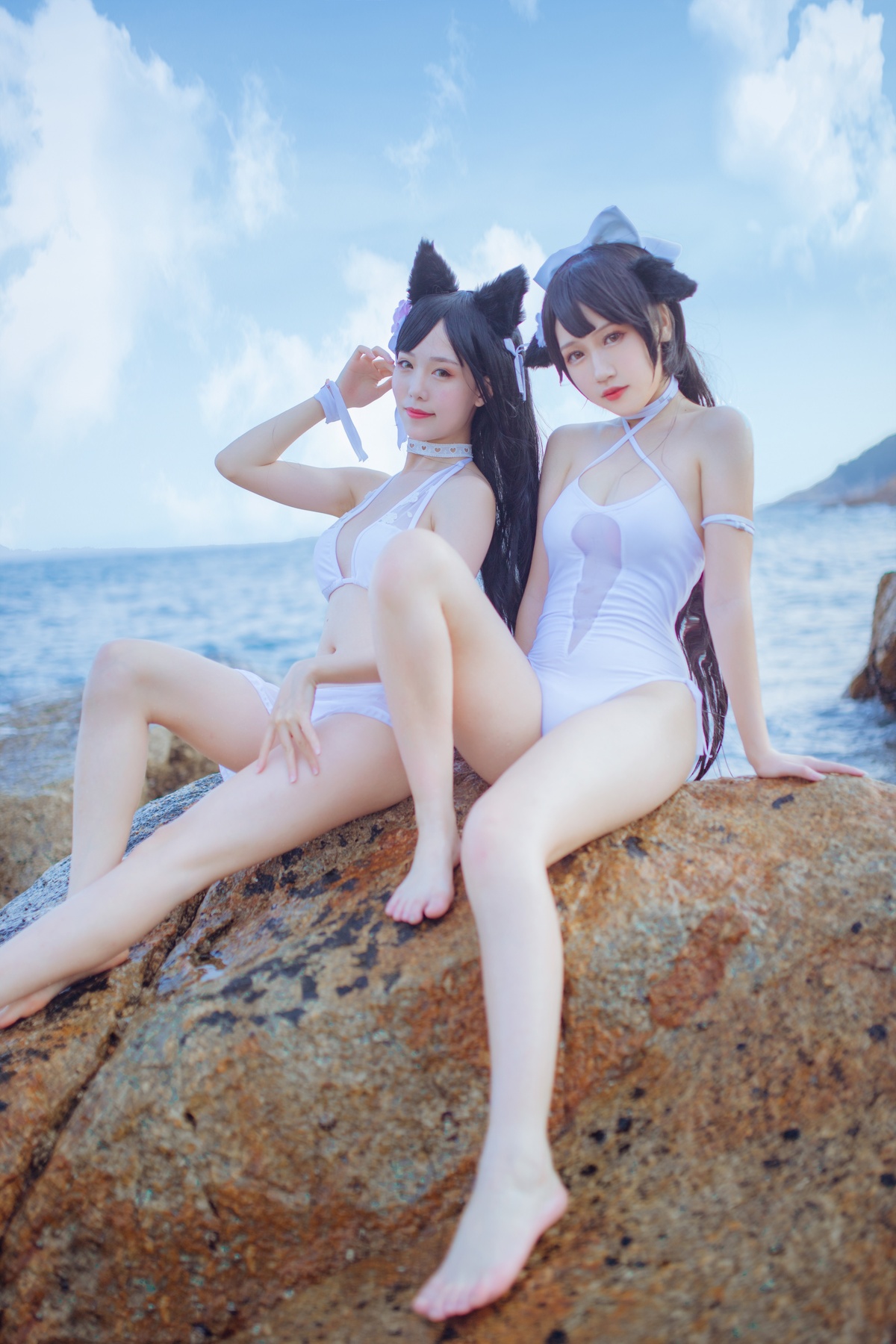 图片[4]-抖娘利世_NO.18 – 獒犬海边泳装-COS世界