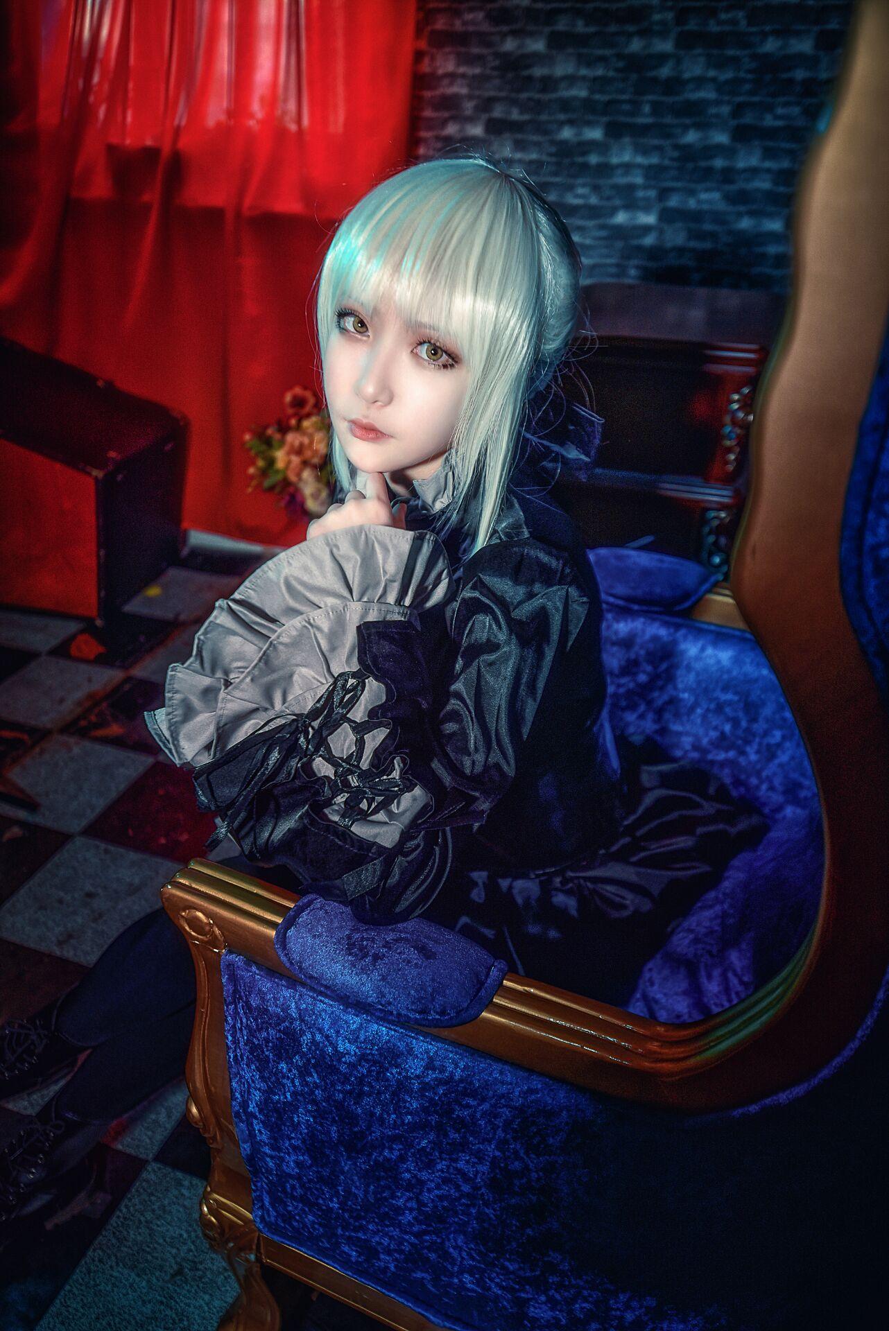 这个泡泡就是逊啦 – NO.09 吾王_黑SABER_阿尔托莉雅-COS世界