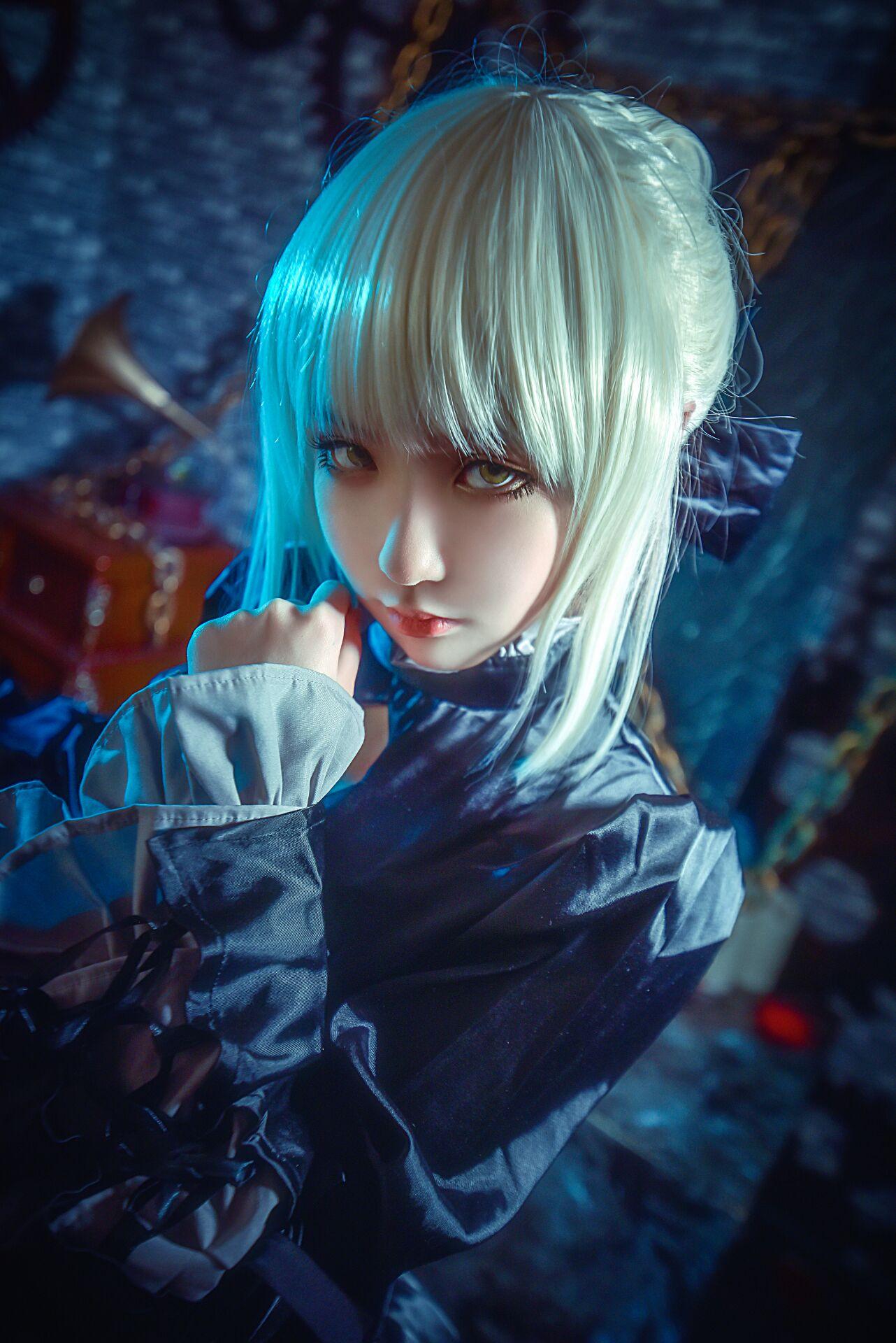 图片[4]-这个泡泡就是逊啦 – NO.09 吾王_黑SABER_阿尔托莉雅-COS世界