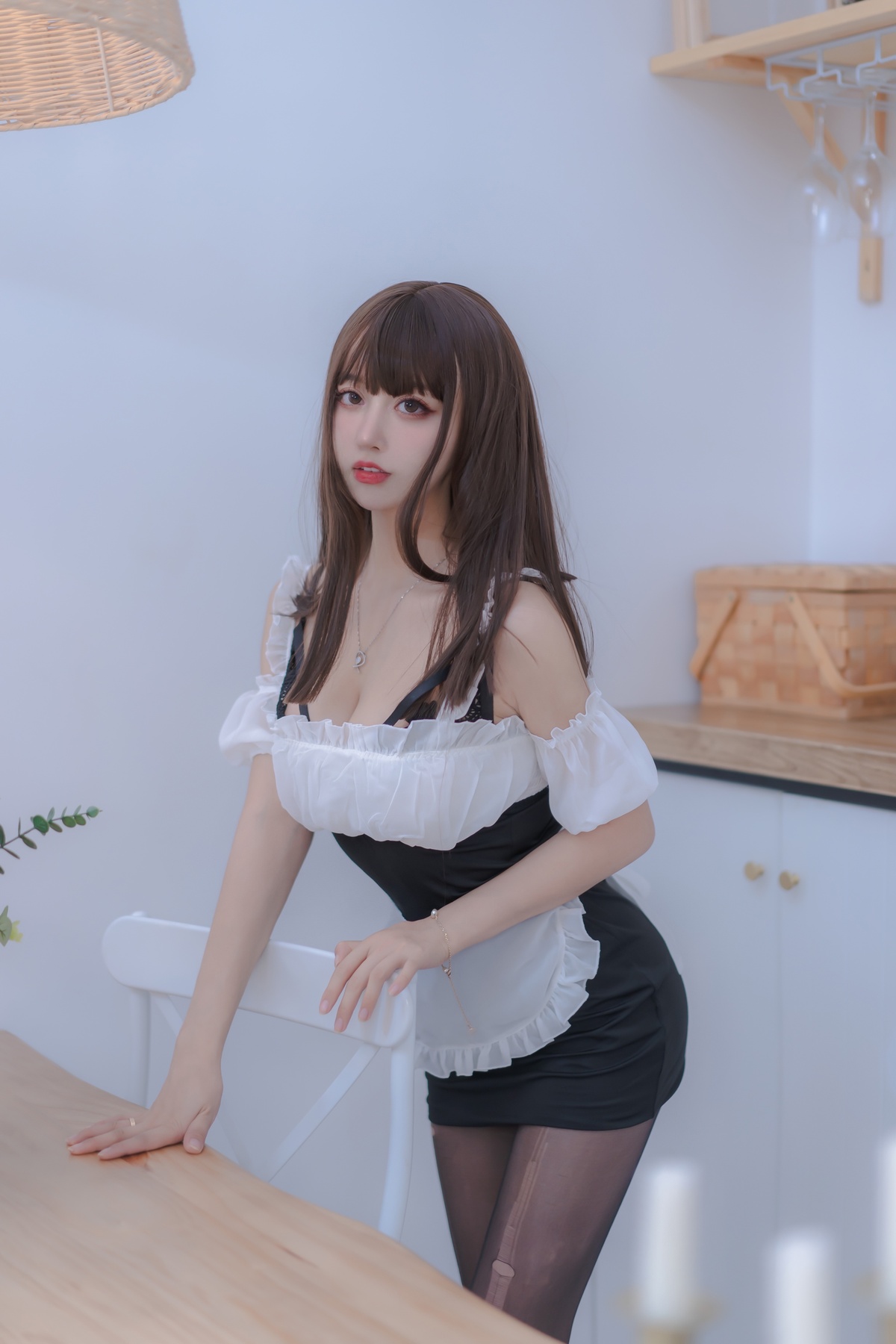 过期米线线喵 – NO.125 女仆使用手册-COS世界